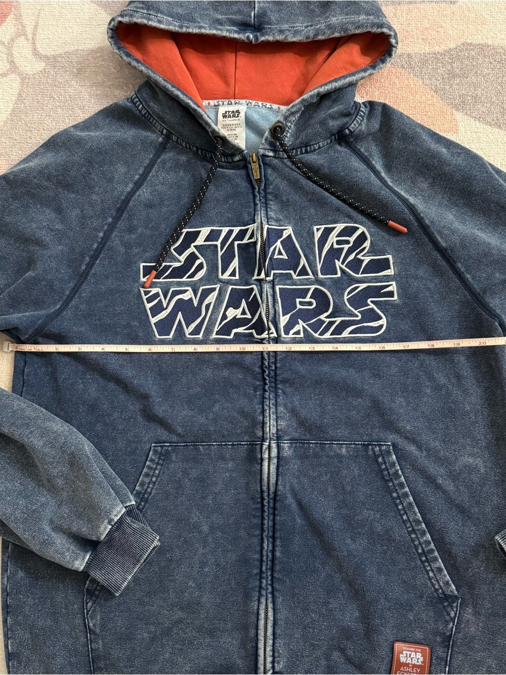 Disney Parks Ashley Eckstein Ahsoka Collection - Star Wars Zipper Hoodie - Picture 6 of 10